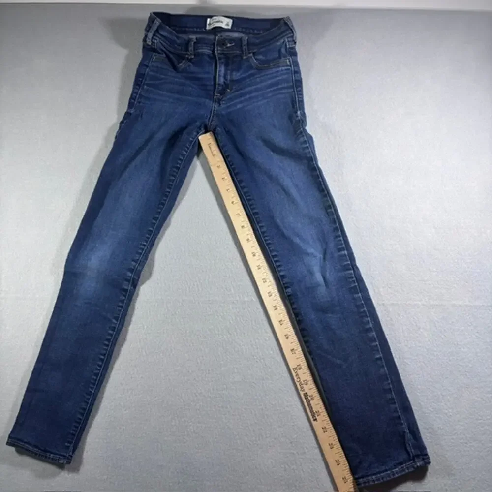 Abercrombie Kids Girls Straight Leg Jeans - Size 14 (Runs Small)